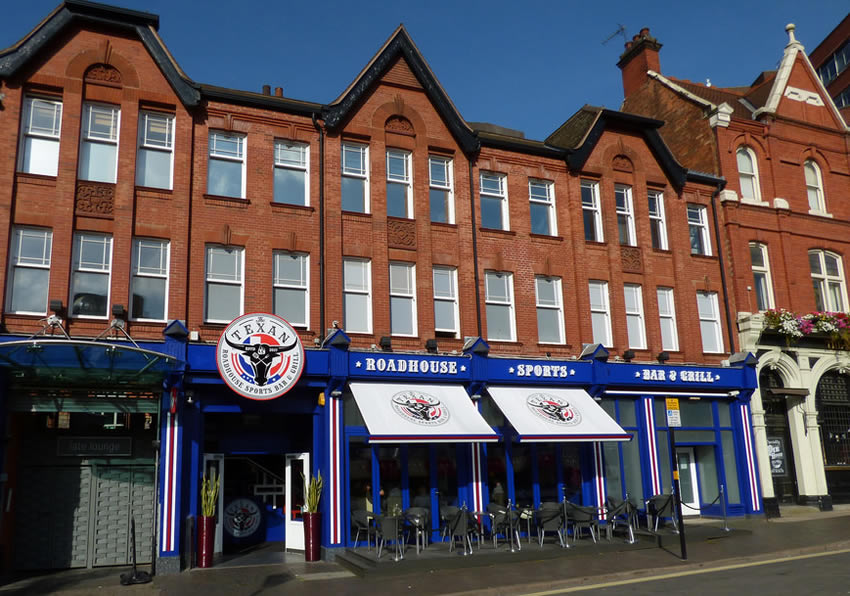 Texan Roadhouse	39, Summer Row, Birmingham, B3 1JJ