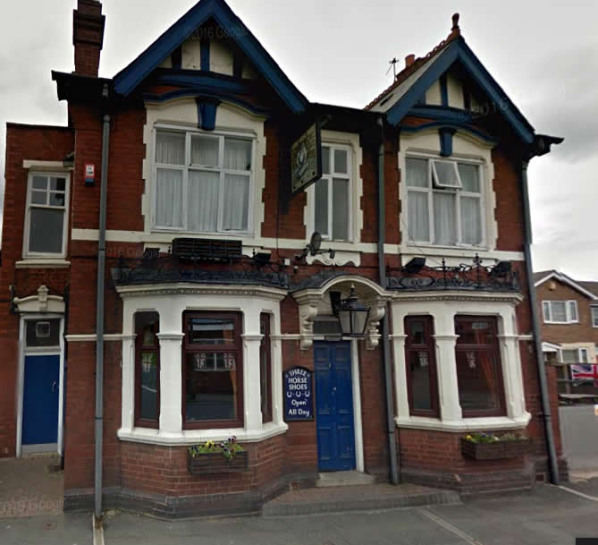 Three Horse Shoes	86 Witton Lane, Balls Hill, B71 2AQ
