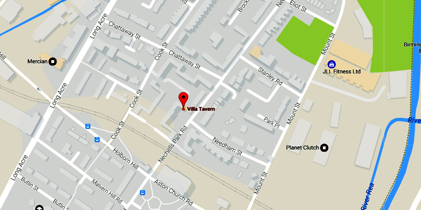 Villa Tavern	307 Nechells Park Road, Nechells, B7 5PD