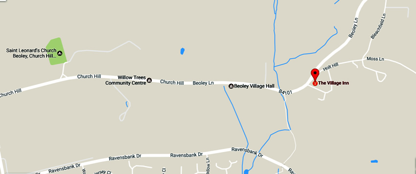 Village Inn	Holt Hill, Beoley, B98 9AT	