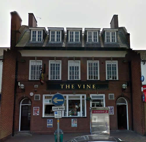 Vine	11, High Street, Blackheath, B65 0DT