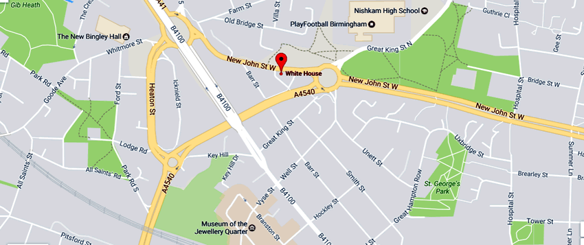 White House	99 New John Street West, Hockley, B19 3TZ